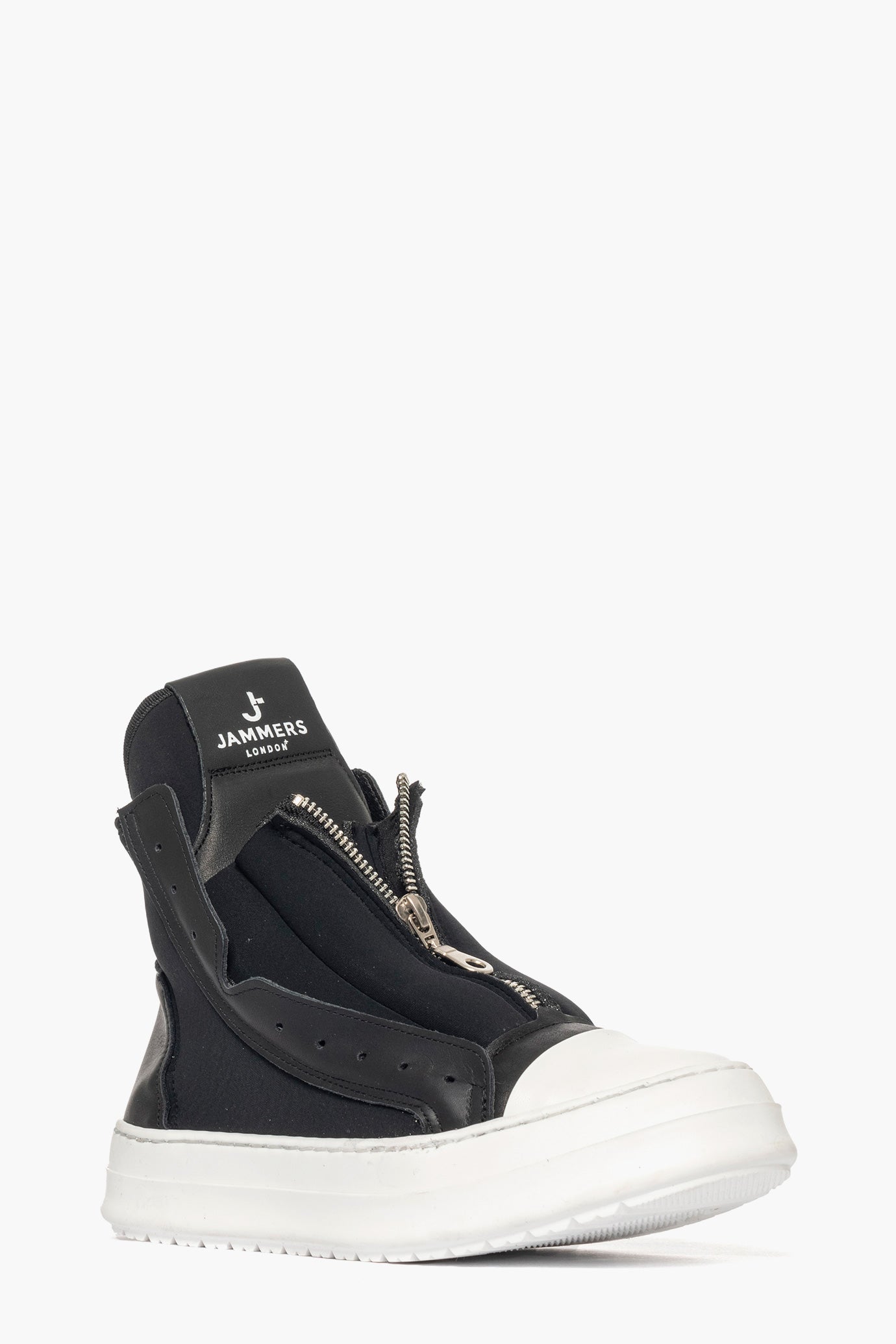 Sneakers scuba nero zip Tore Total