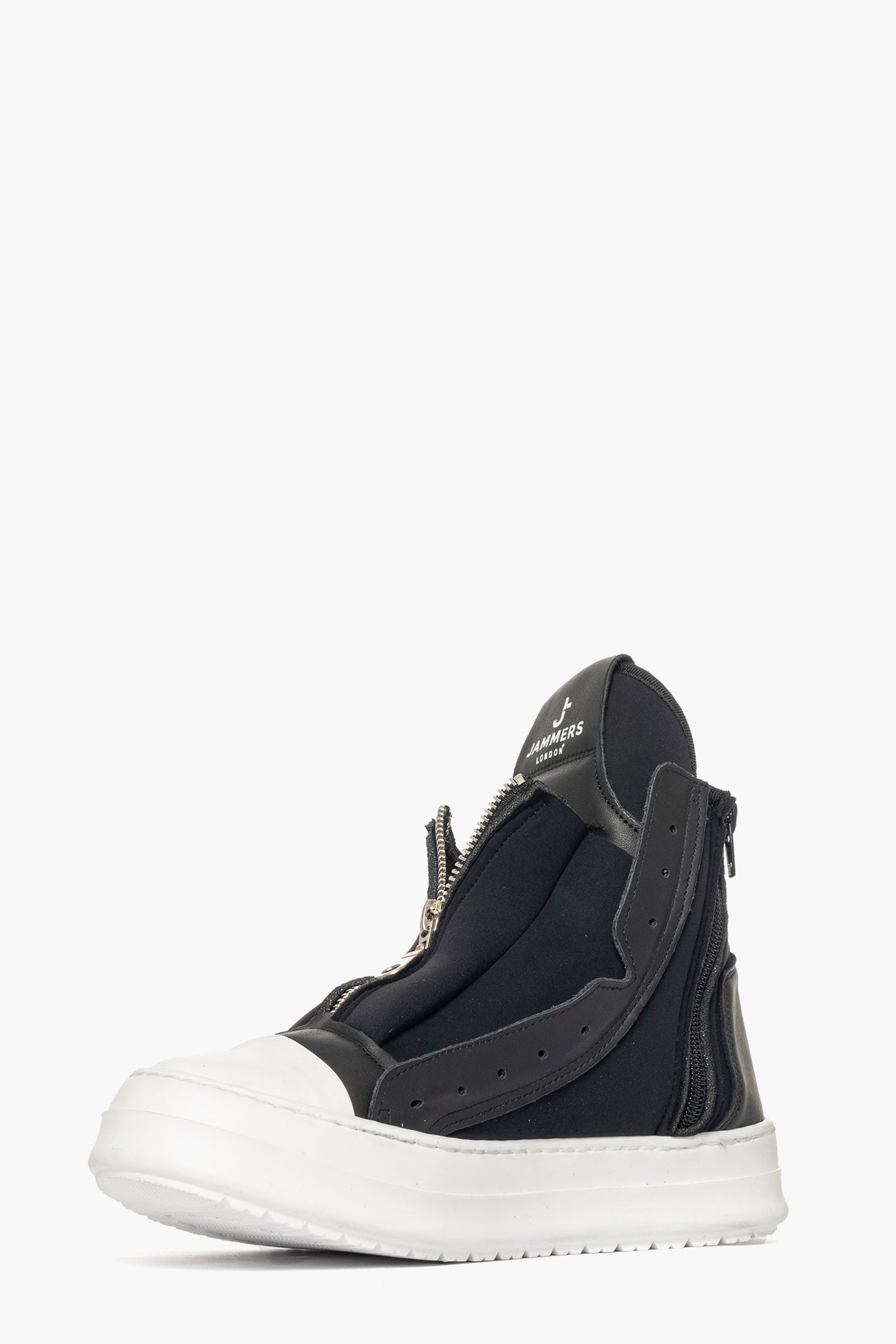 Sneakers scuba nero zip Tore Total