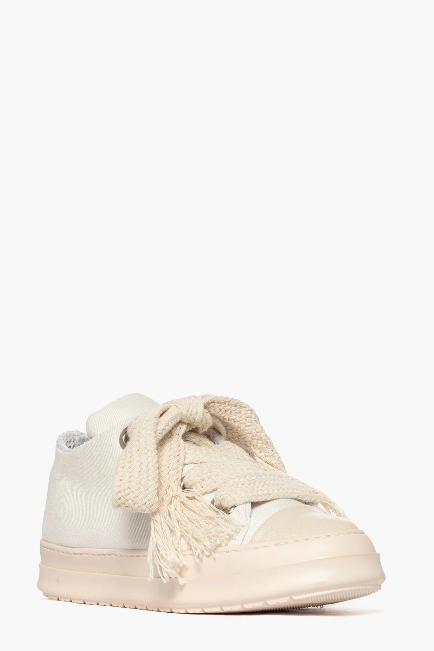 Sneakers Tore Rick denim bianco laccio doppio