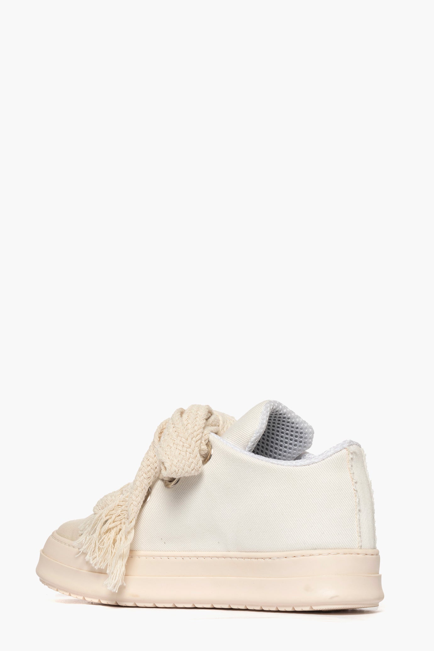 Sneakers Tore Rick denim beige laccio doppio