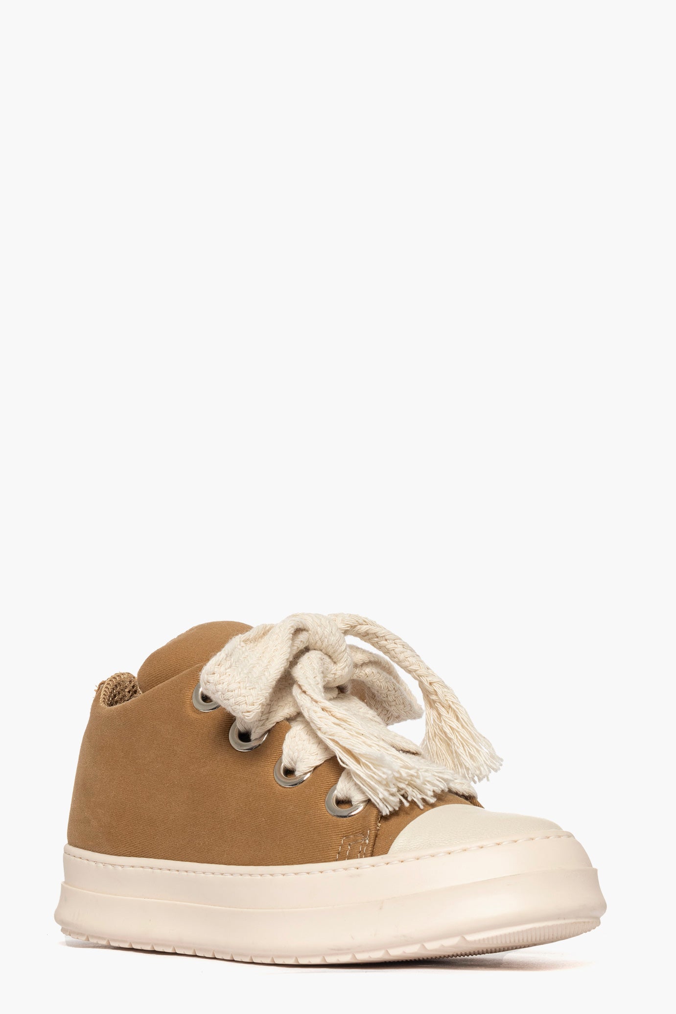 Sneakers Tore Rick denim biscotto doppio laccio