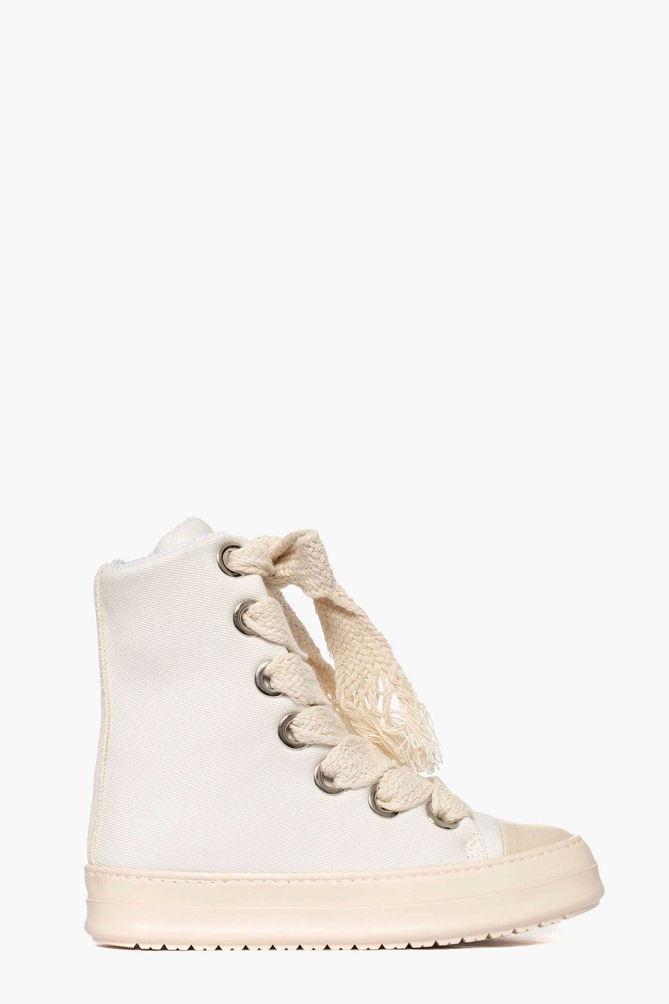 Sneakers Tore Over denim bianco laccio doppio