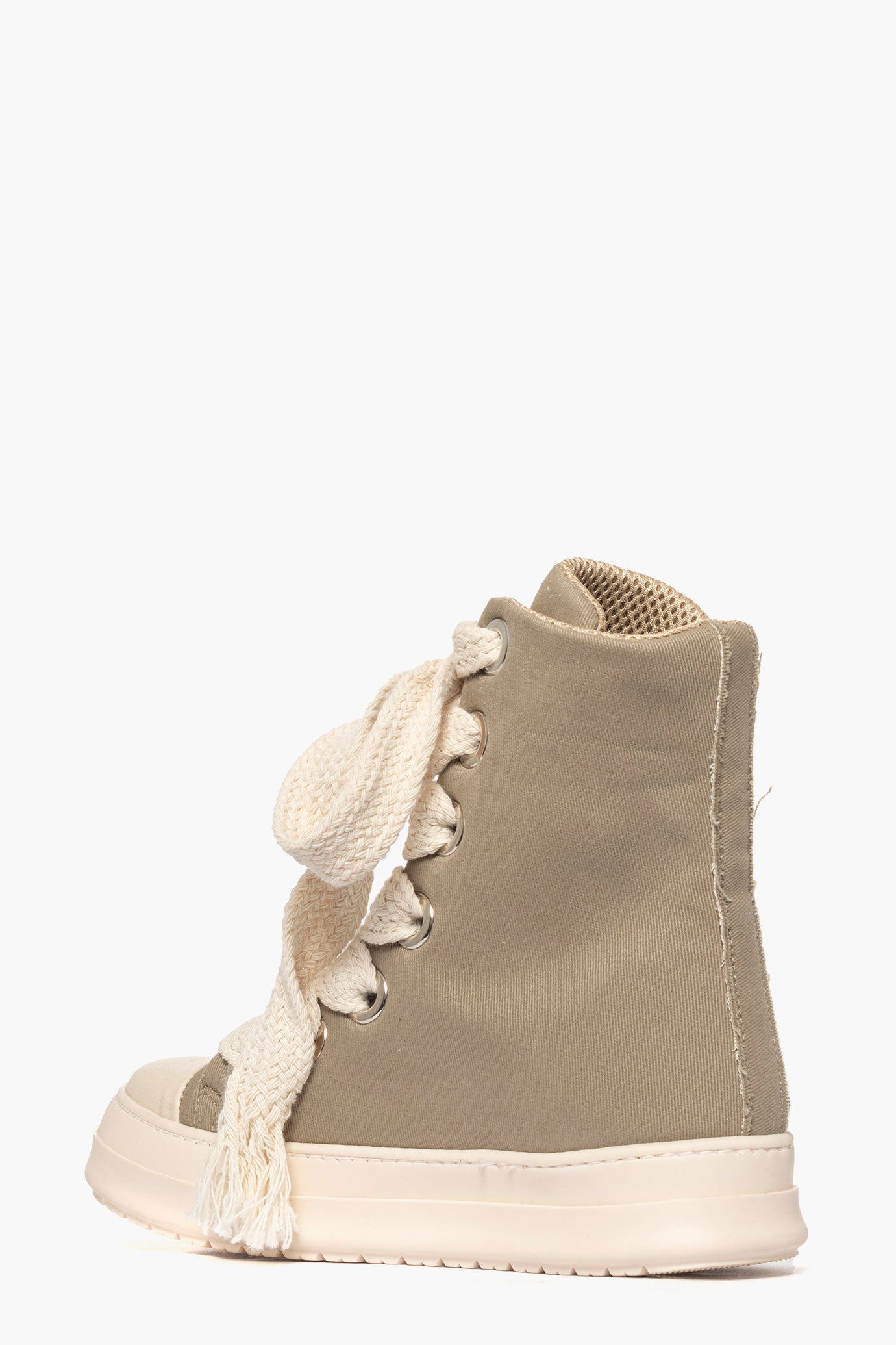 Sneakers Tore Over denim taupè laccio doppio