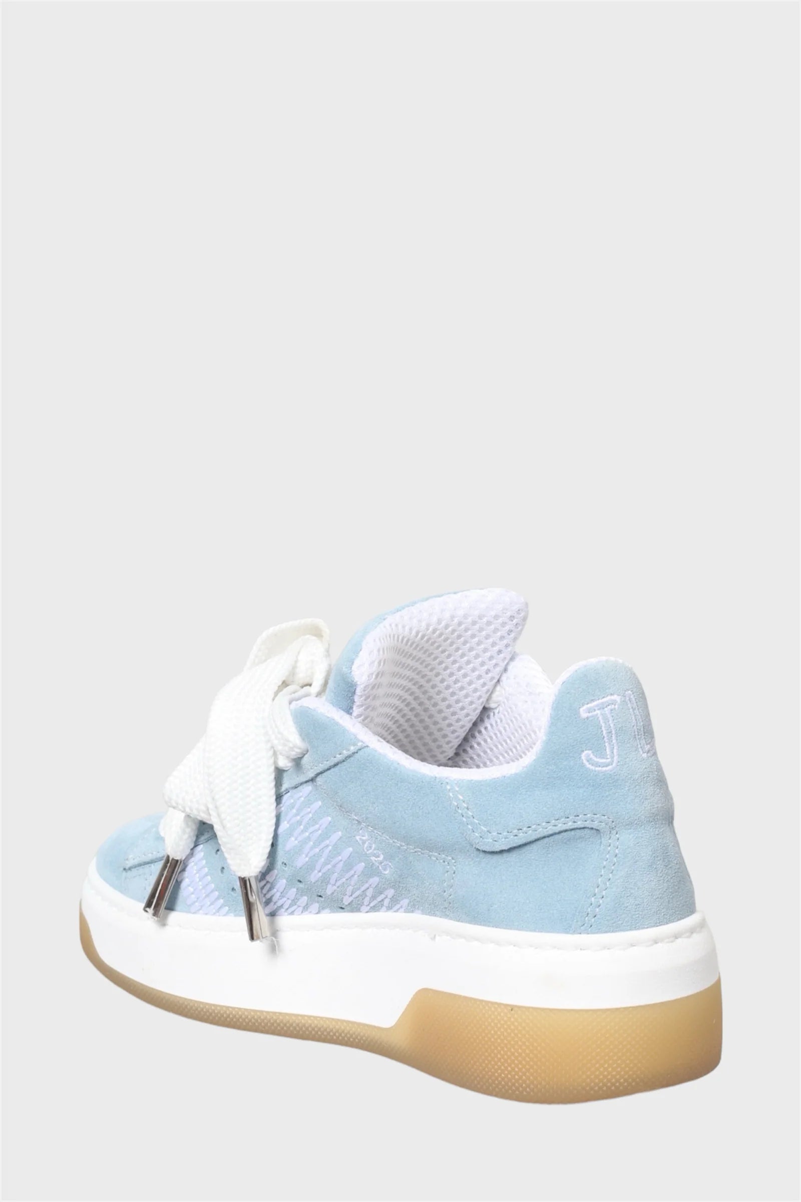 Sneakers camoscio azzurro Lione