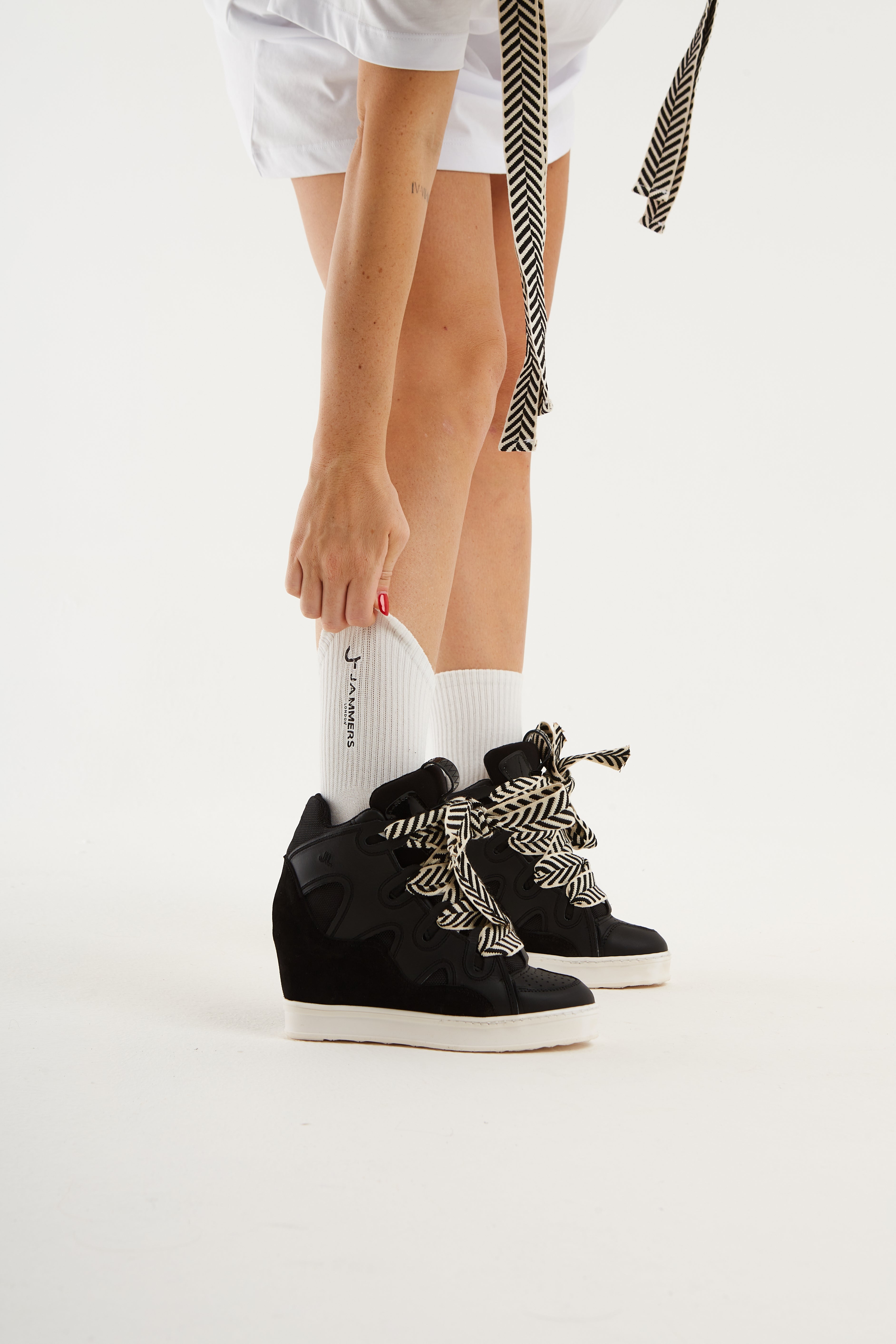 Sneakers rialzo Cambridge Upp Black