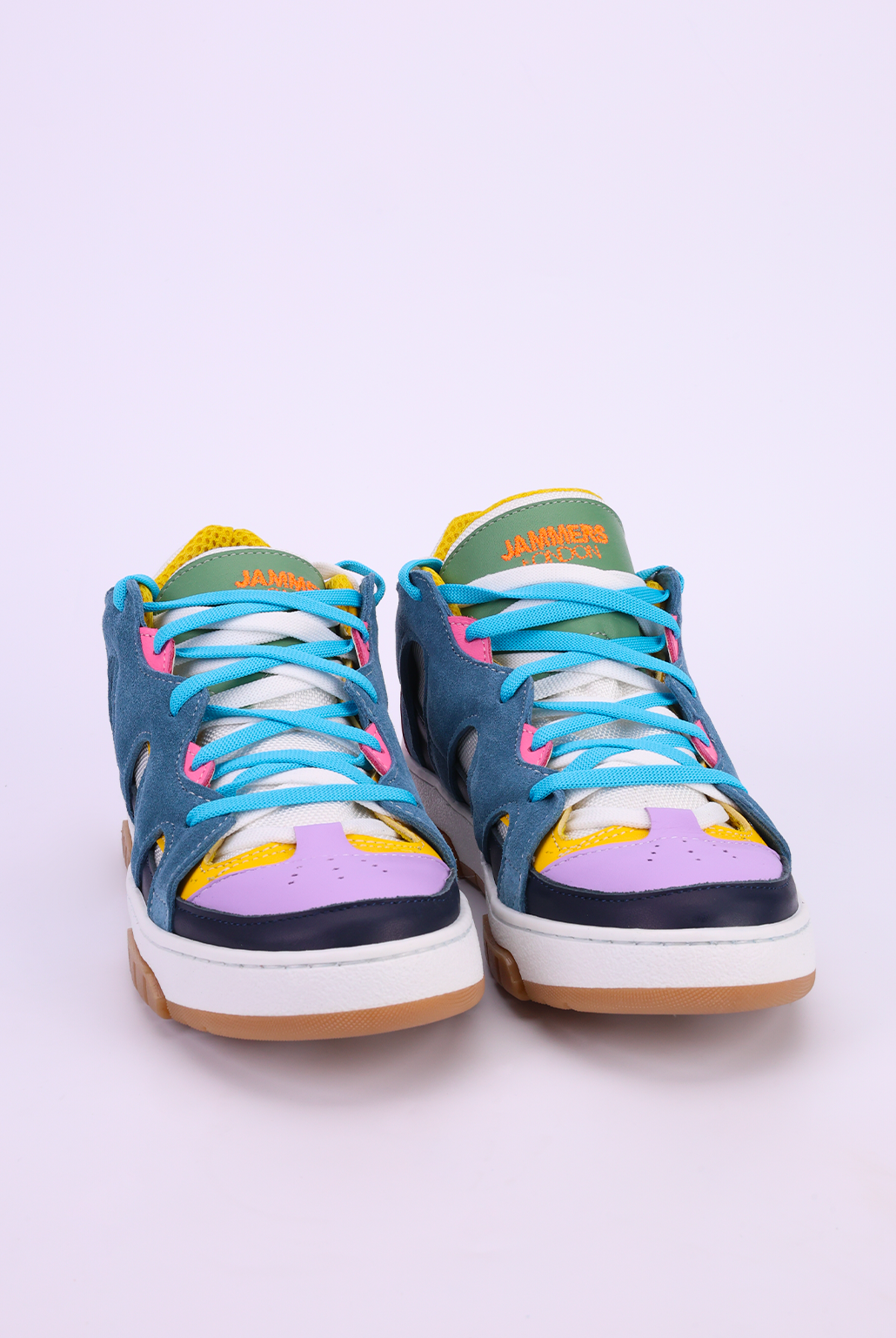 Sneakers Oxford Sky-blue Multicolor