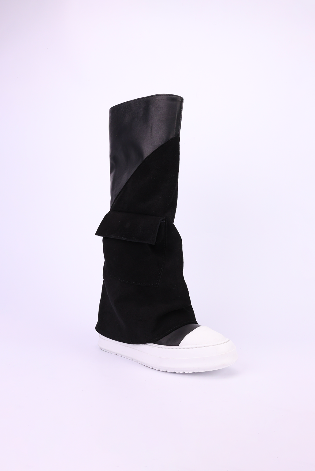 Sneakers alta stivale Nera Tore 001