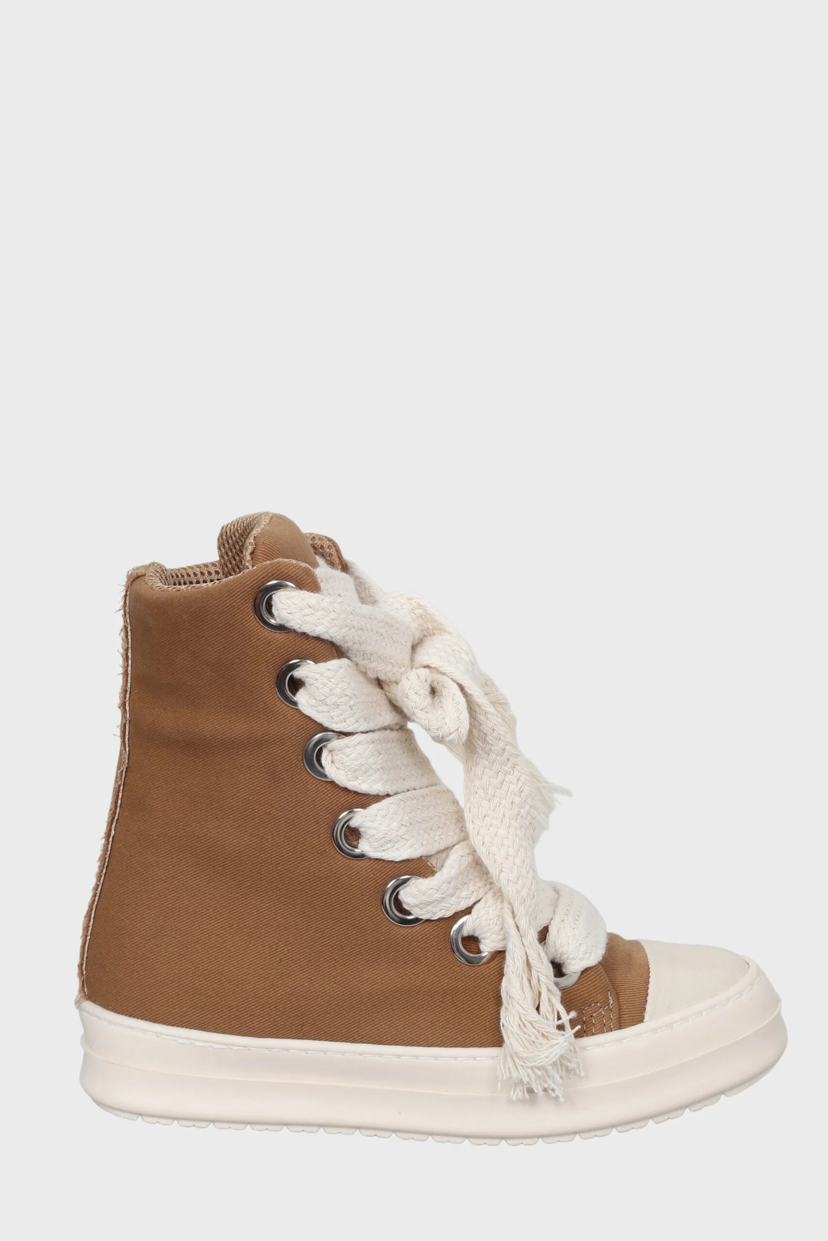 Sneakers denim cuoio laccio doppio Tore Over