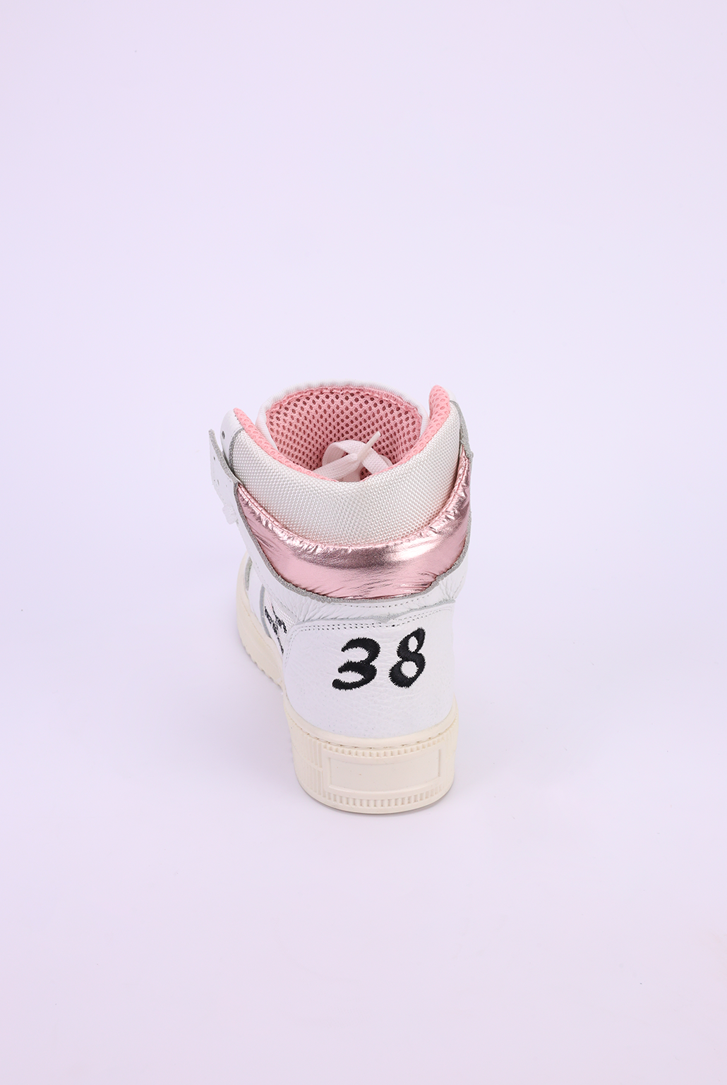 Sneakers Code off bianco rosa