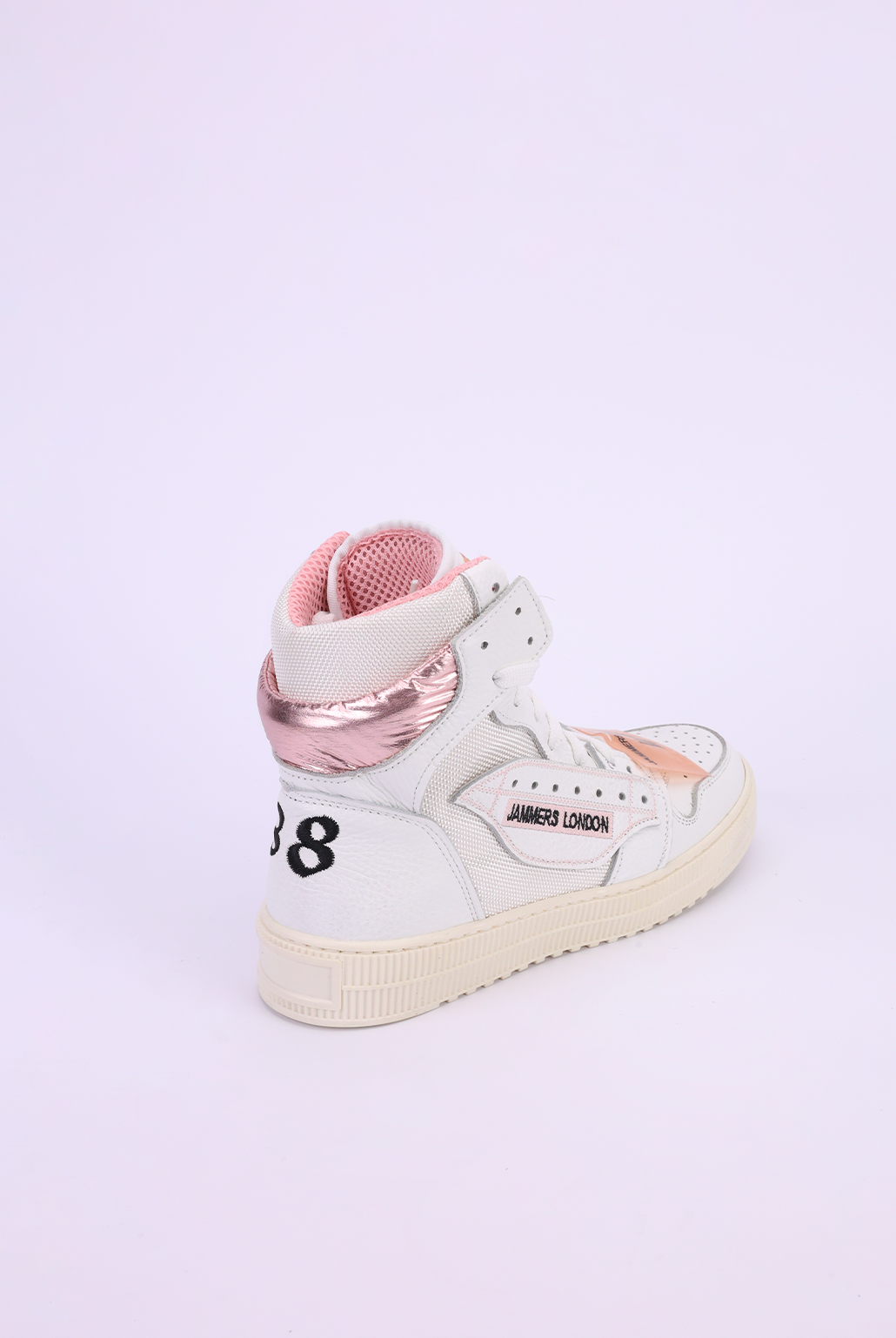 Sneakers Code off bianco rosa