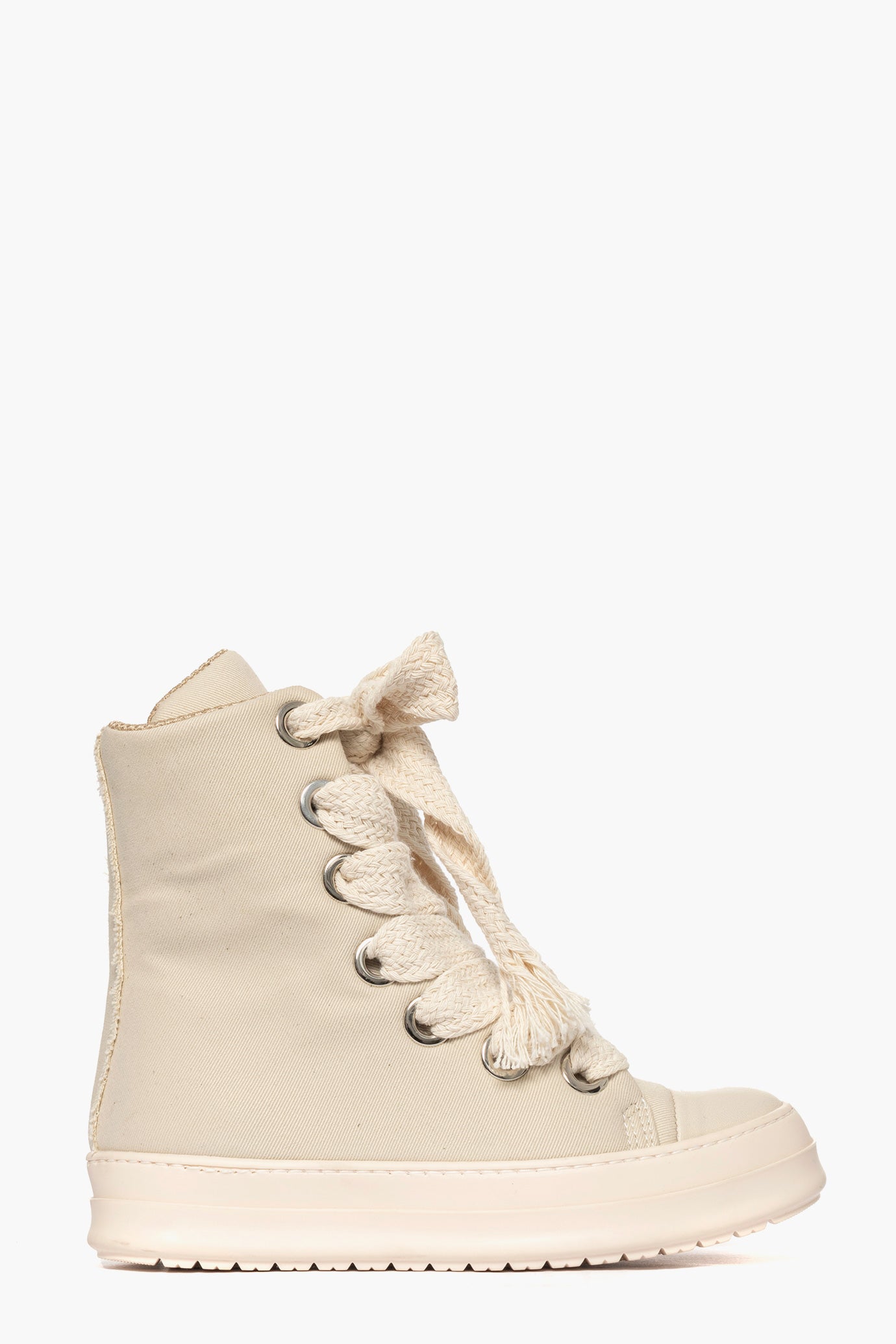 Sneakers Tore Over denim beige laccio doppio