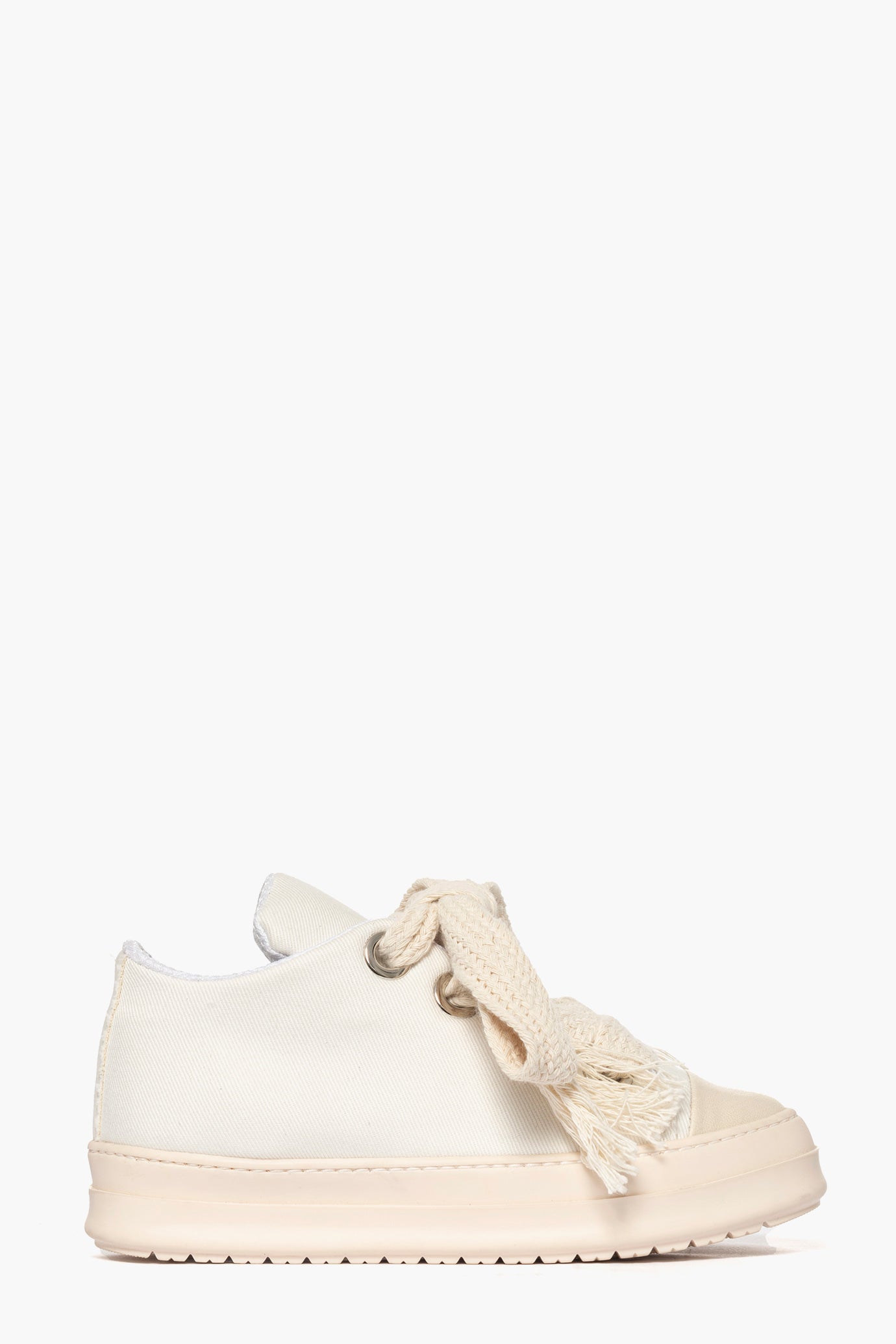 Sneakers Tore Rick denim beige laccio doppio