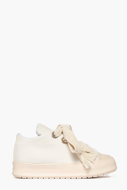 Sneakers Tore Rick denim beige laccio doppio