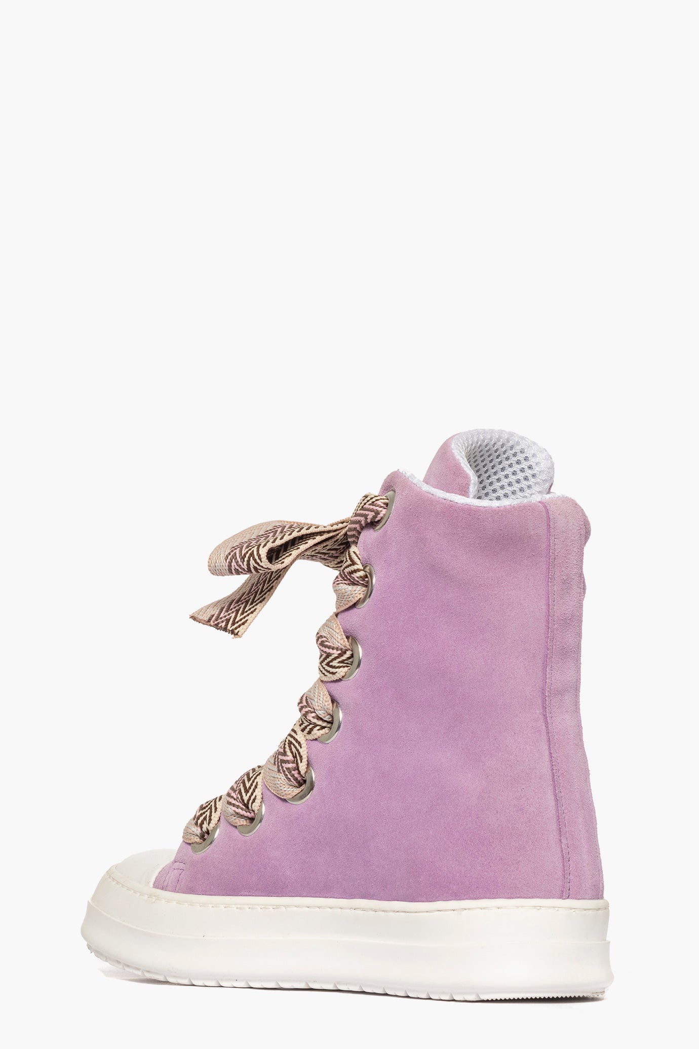 Sneakers camoscio lilla laccio doppio Tore Over