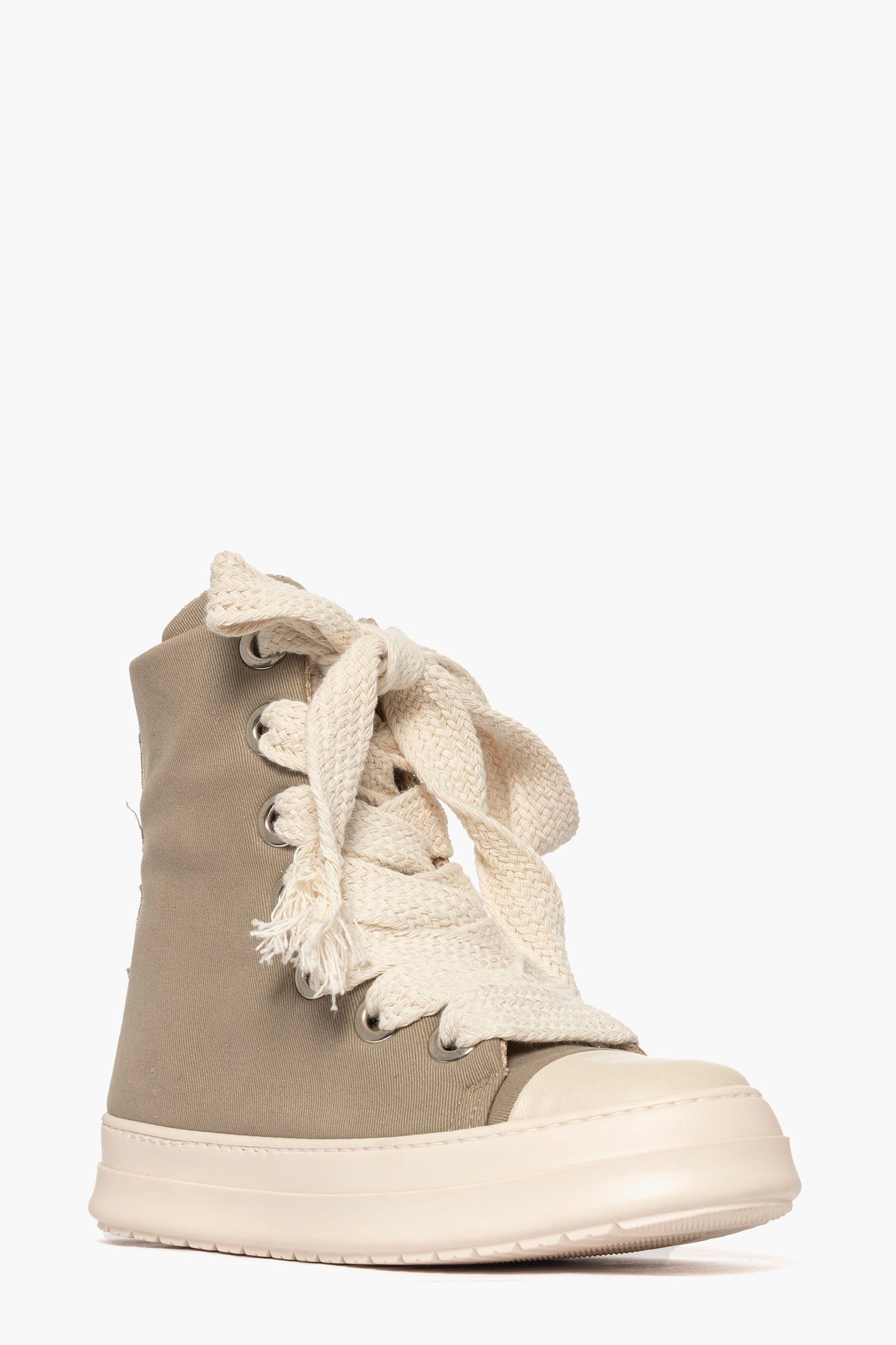 Sneakers Tore Over denim taupè laccio doppio