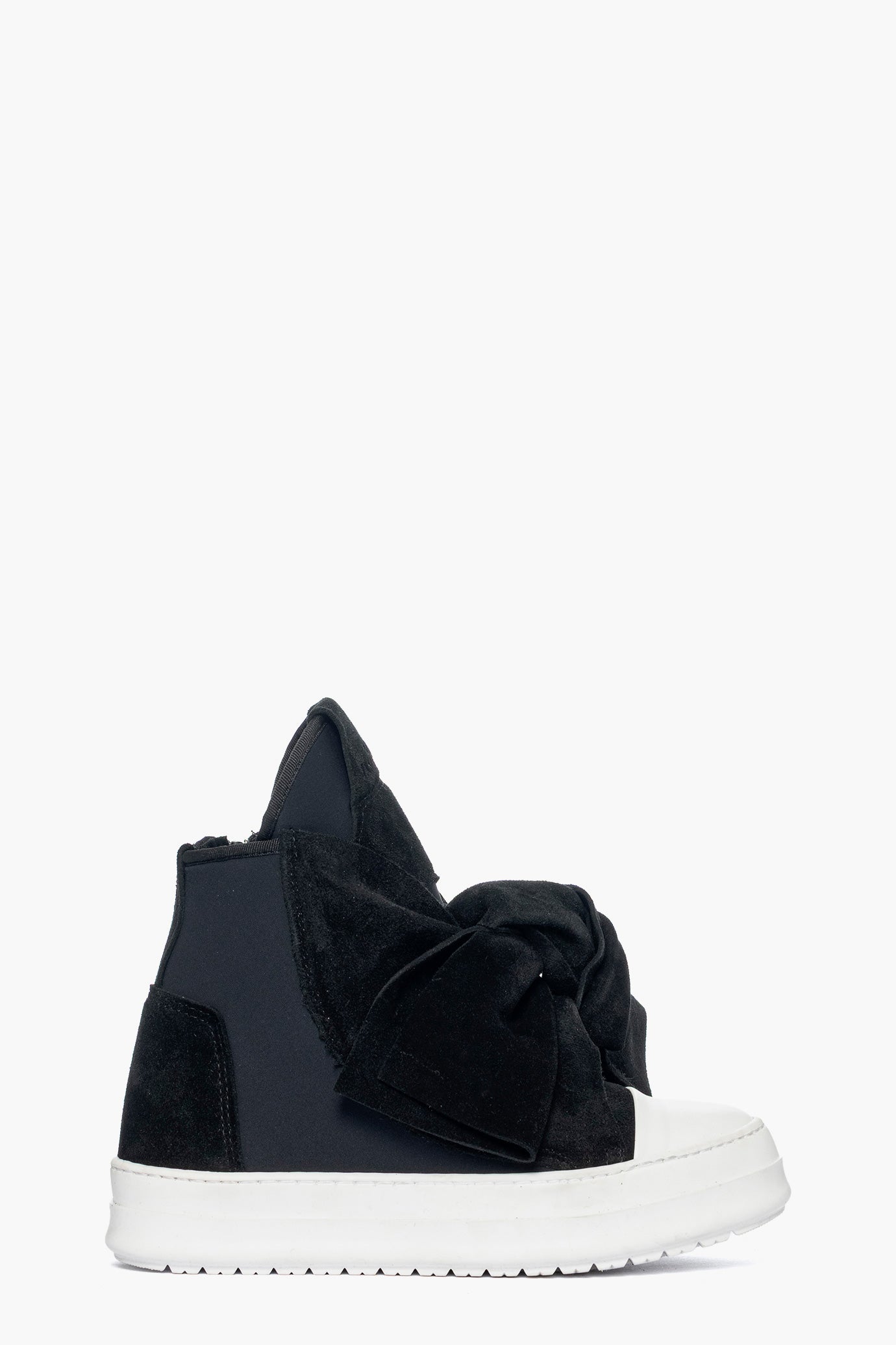 Sneakers scuba e camoscio nero Tore Flake