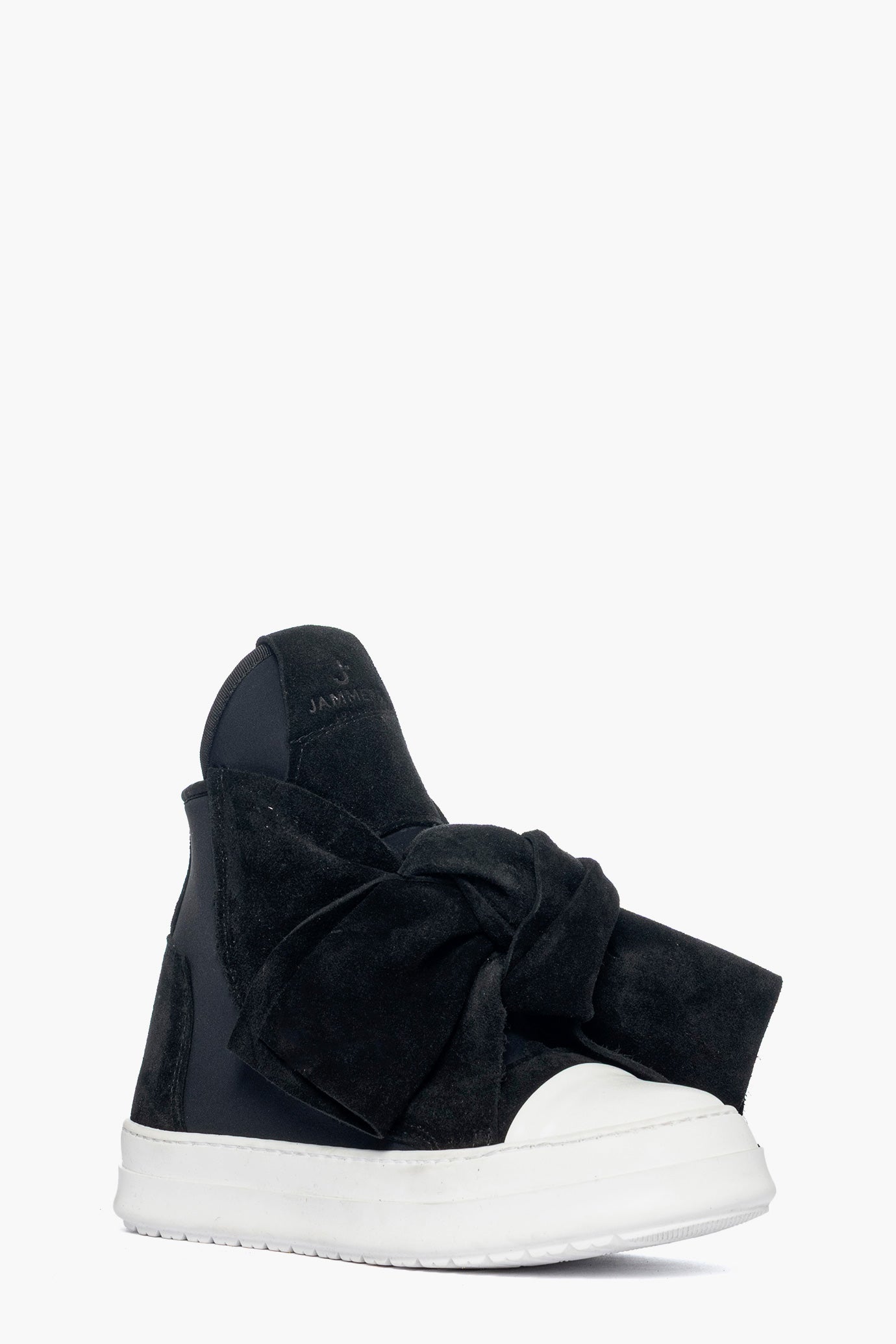 Sneakers scuba e camoscio nero Tore Flake