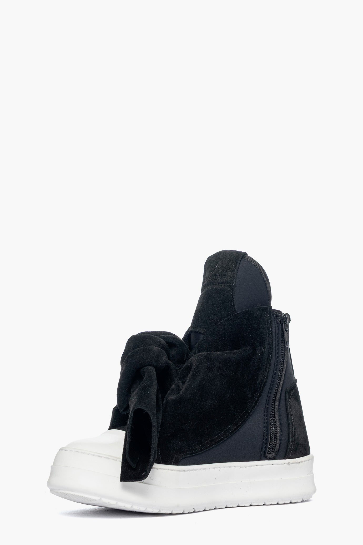 Sneakers scuba e camoscio nero Tore Flake