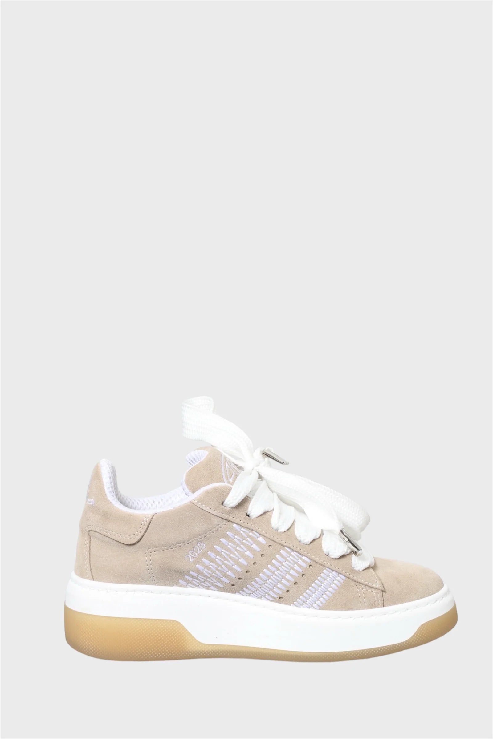 Sneakers camoscio beige Lione
