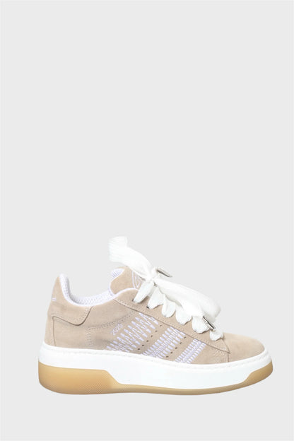 Sneakers camoscio beige Lione