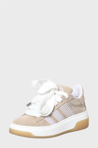 Sneakers camoscio beige Lione