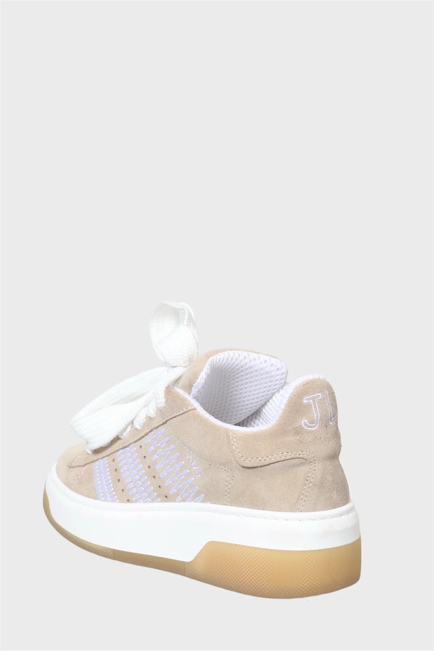 Sneakers camoscio beige Lione