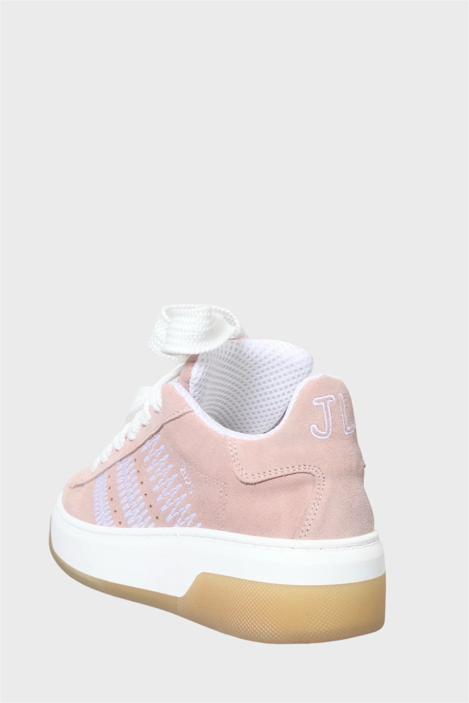 Sneakers camoscio rosa Lione