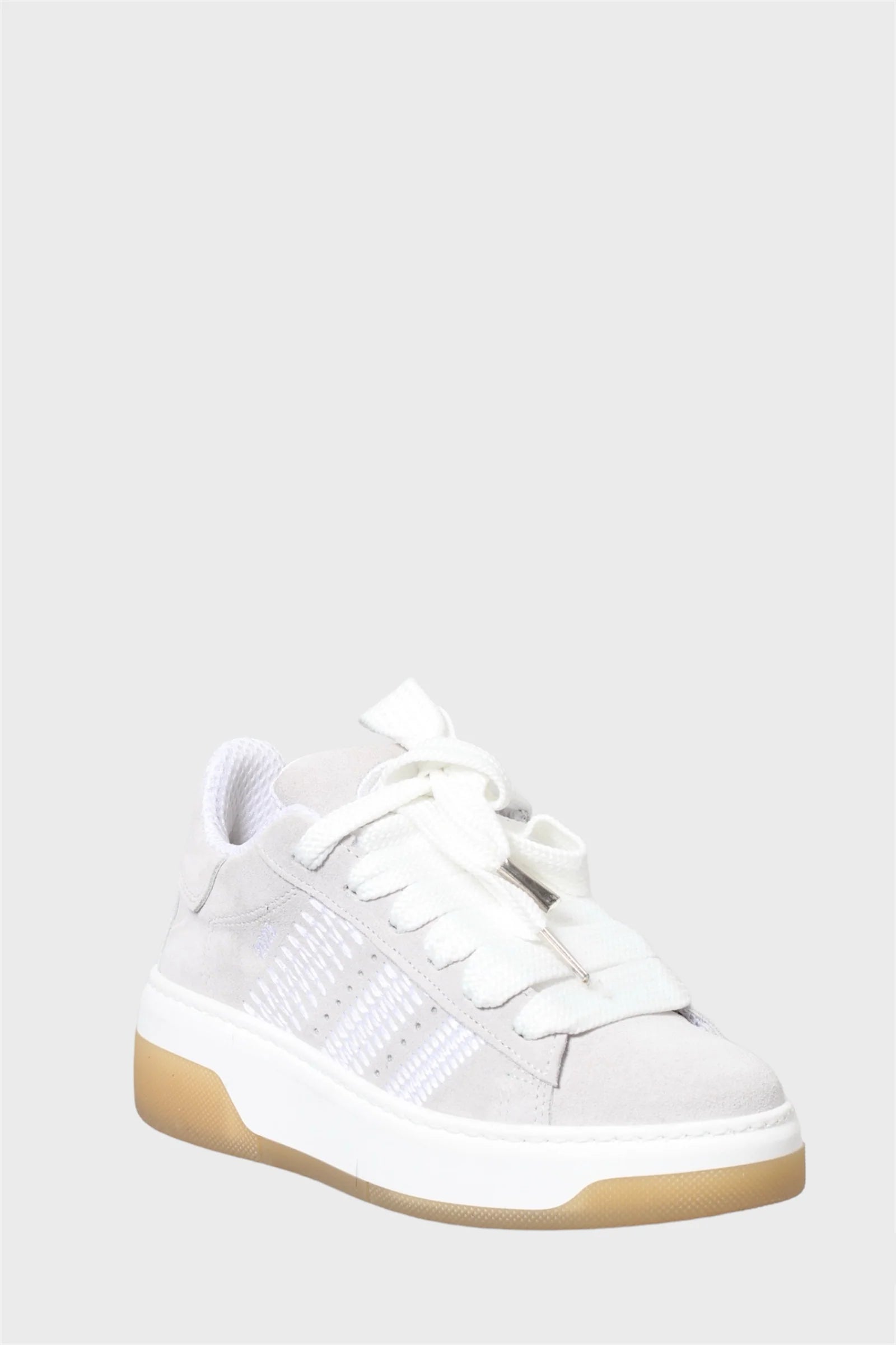 Sneakers camoscio ghiaccio Lione