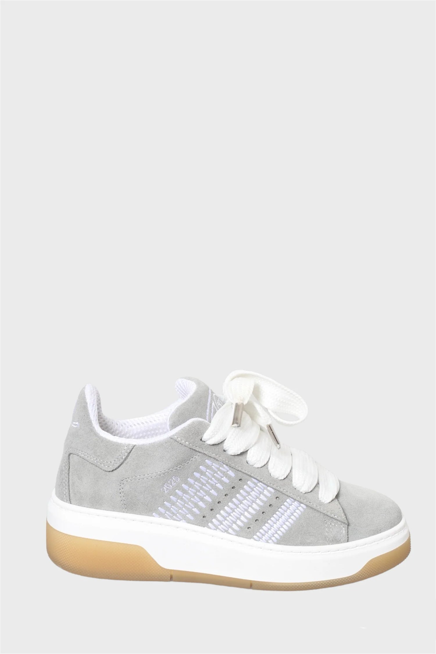 Sneakers camoscio grigio Lione