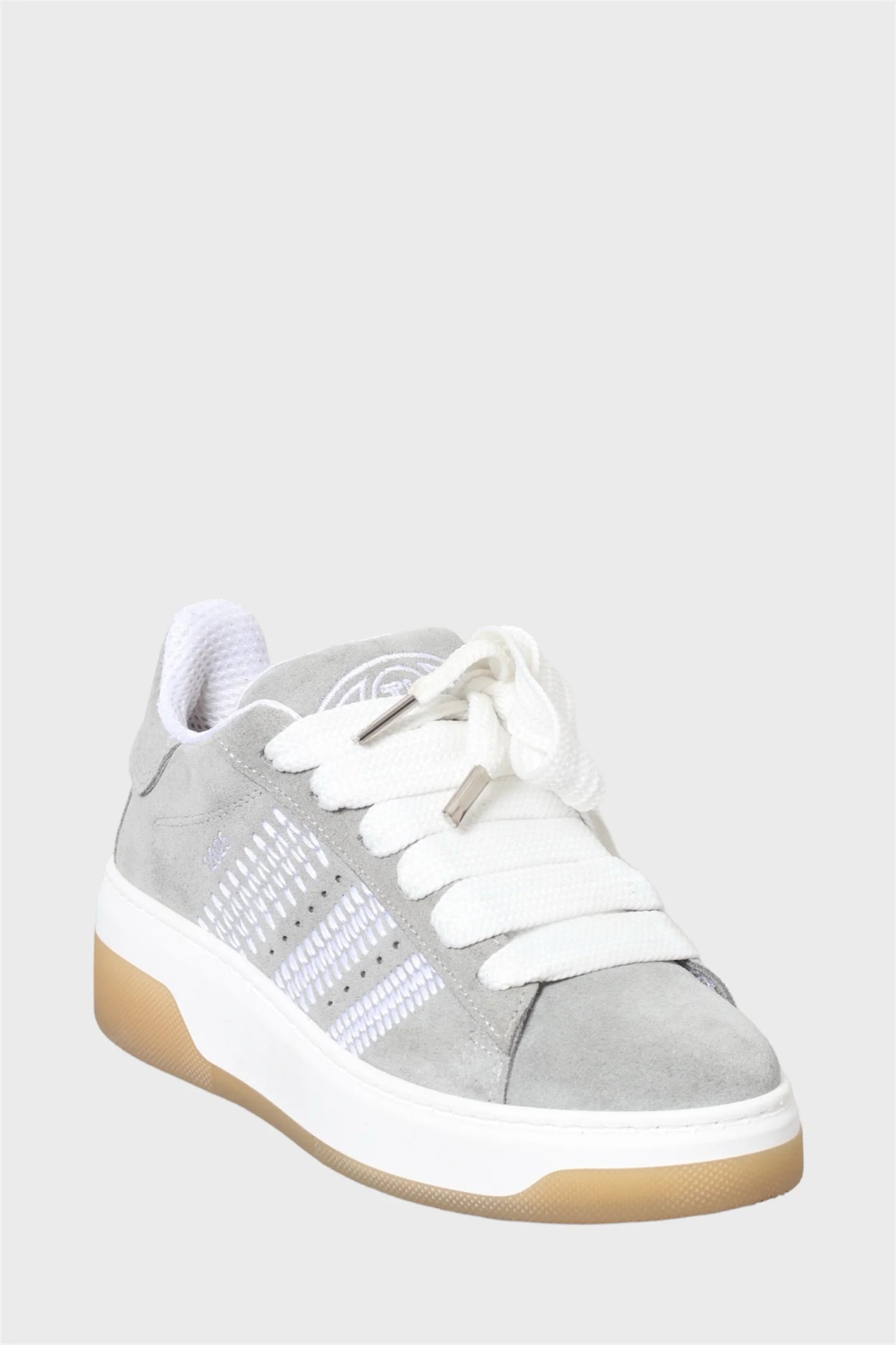 Sneakers camoscio grigio Lione