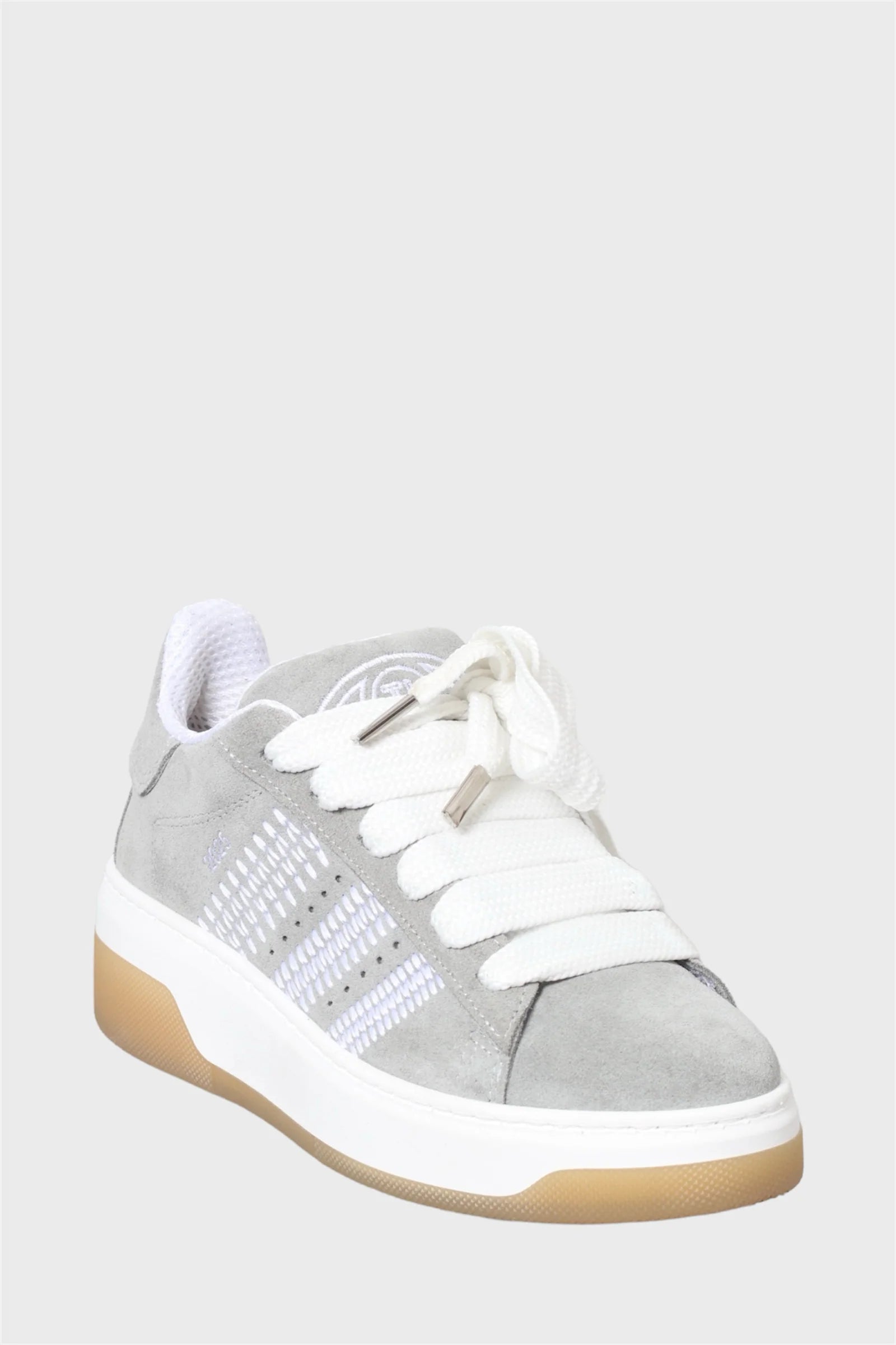 Sneakers camoscio grigio Lione