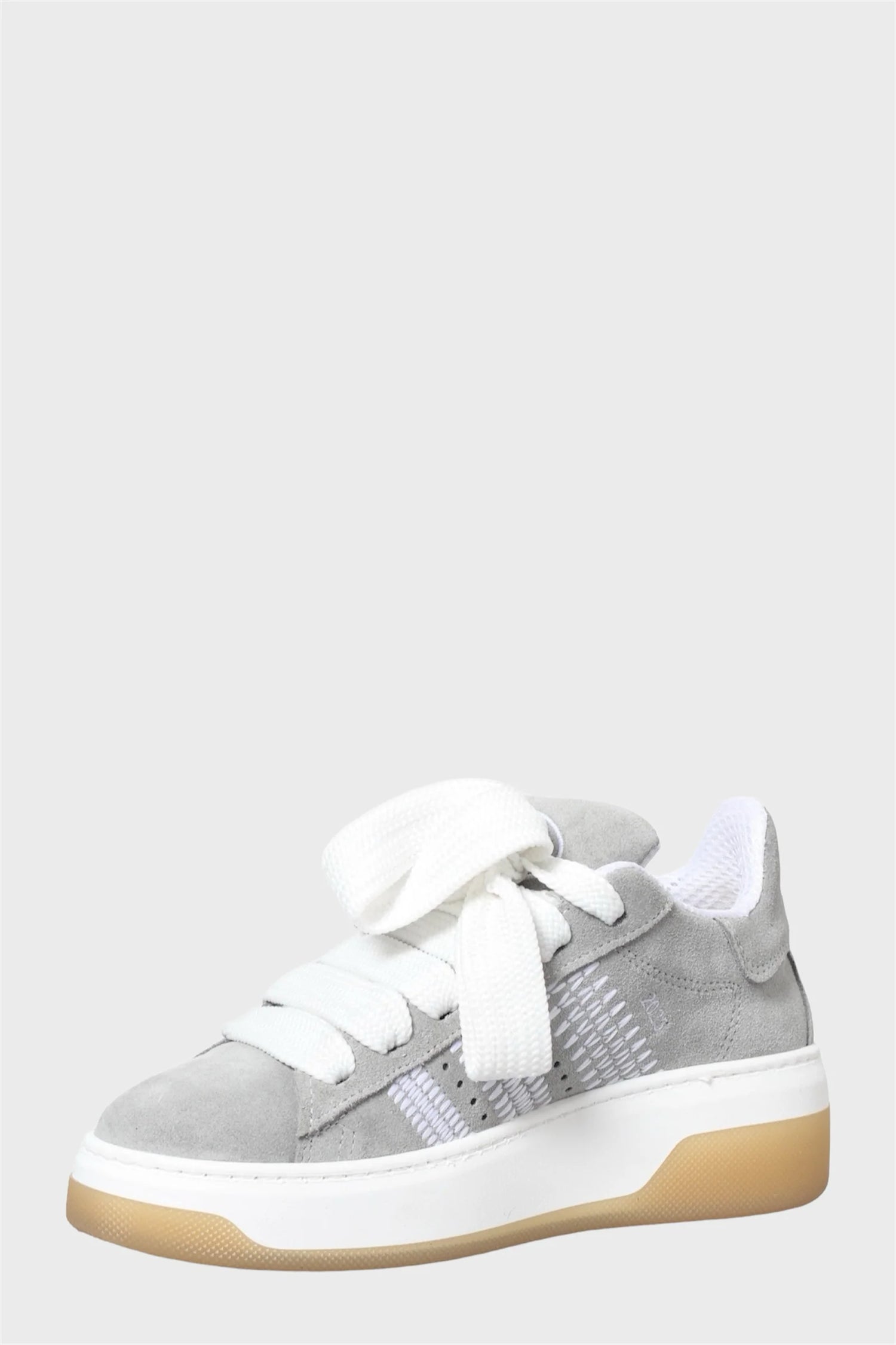 Sneakers camoscio grigio Lione