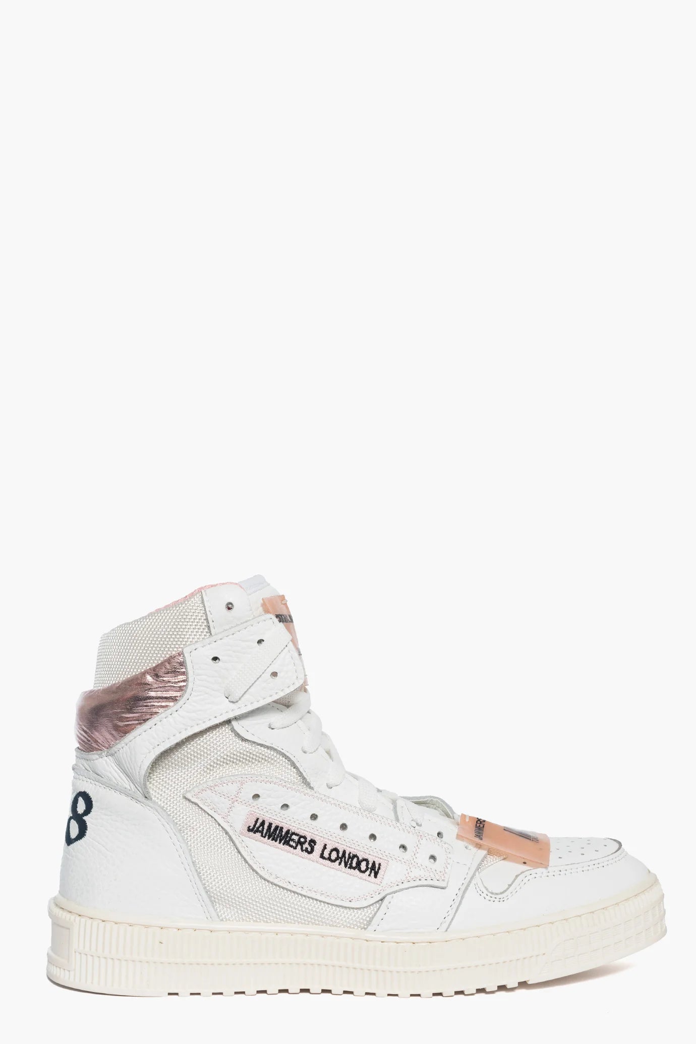 Sneakers Code off bianco rosa