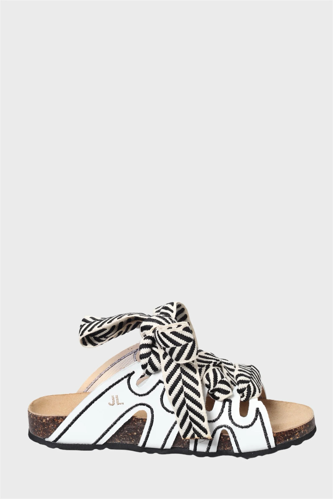 Ciabatta Cambridge Jammers London bianco e nero
